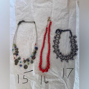 Bundle of necklaces